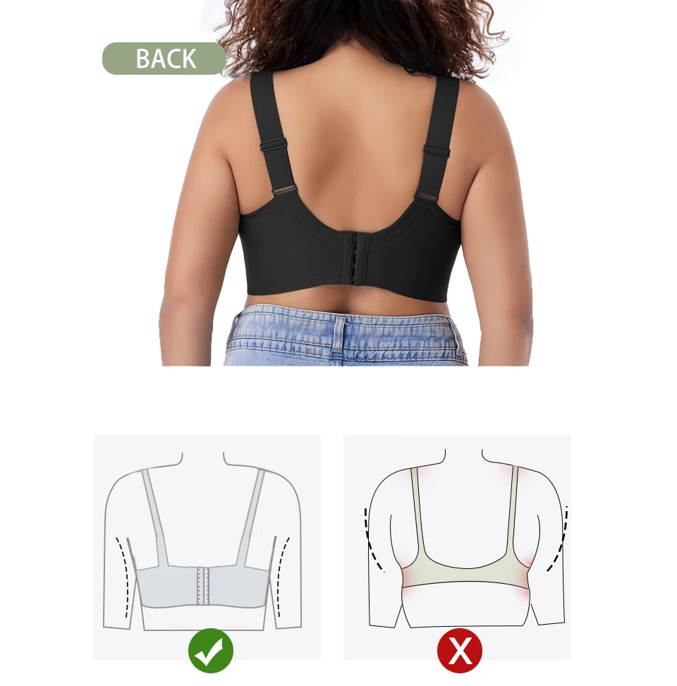 Sujetadores inalámbricos para mujer, sujetador de cobertura completa | Ropa de mujer · Omeda.es - Imagen 10