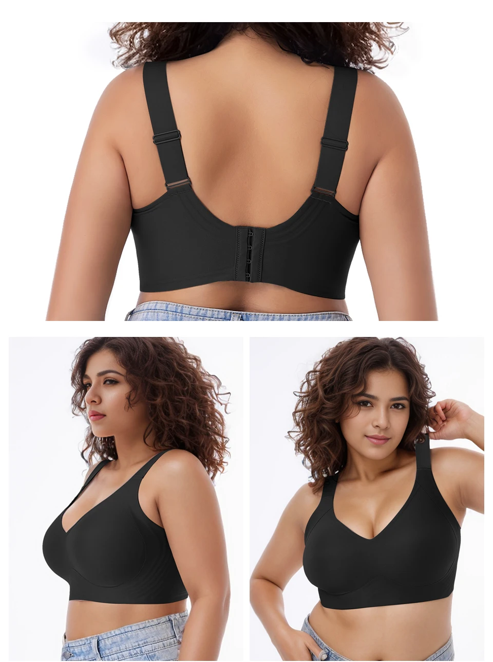 Sujetadores inalámbricos para mujer, sujetador de cobertura completa | Ropa de mujer · Omeda.es - Imagen 16