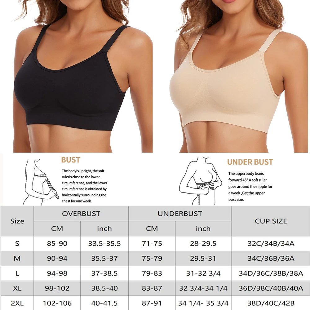 Sujetadores inalámbricos para mujer, sujetadores push-up cómodos, sin | Ropa de mujer · Omeda.es - Imagen 2