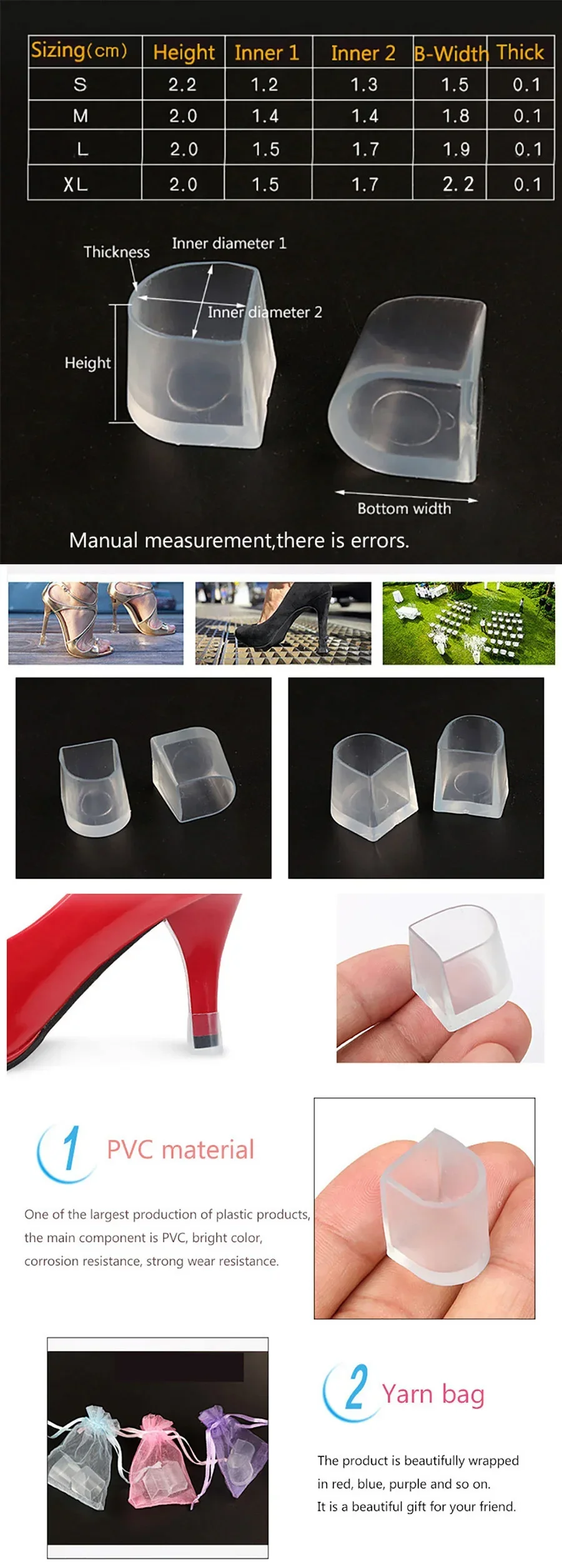 Tacones altos incluyen tacones de baile latino antideslizantes, | Zapatos y calzado · Omeda.es - Imagen 3