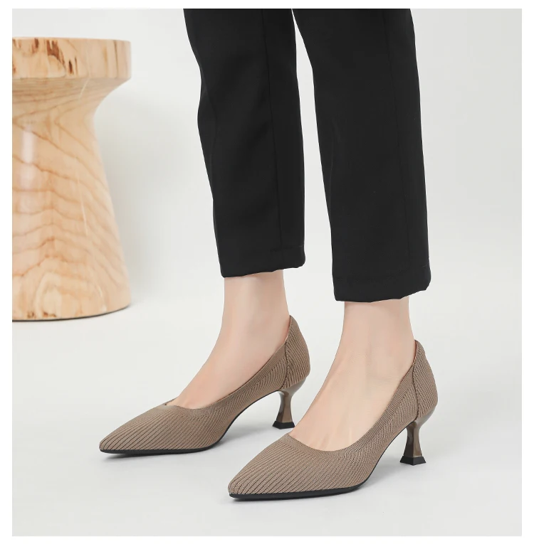 Tacones altos para mujer Patrón de moda Zapatos transpirables cómodos | Zapatos y calzado · Omeda.es - Imagen 10