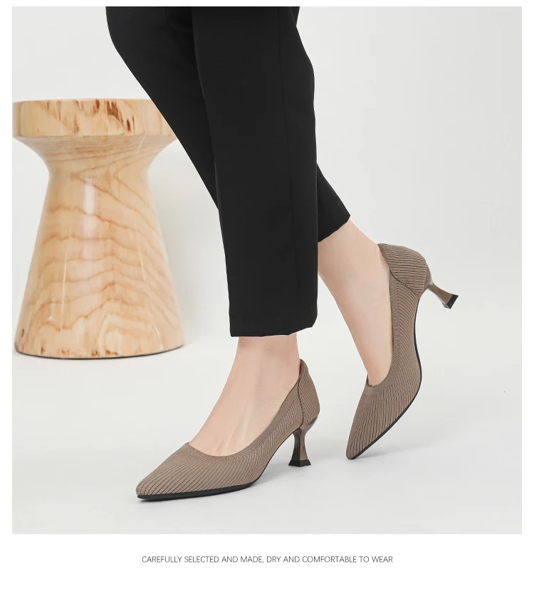 Tacones altos para mujer Patrón de moda Zapatos transpirables cómodos | Zapatos y calzado · Omeda.es - Imagen 11