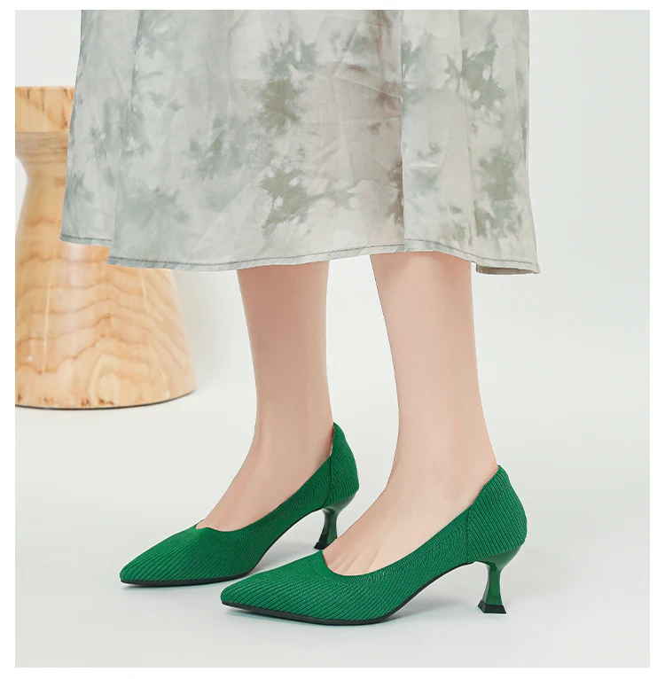 Tacones altos para mujer Patrón de moda Zapatos transpirables cómodos | Zapatos y calzado · Omeda.es - Imagen 13