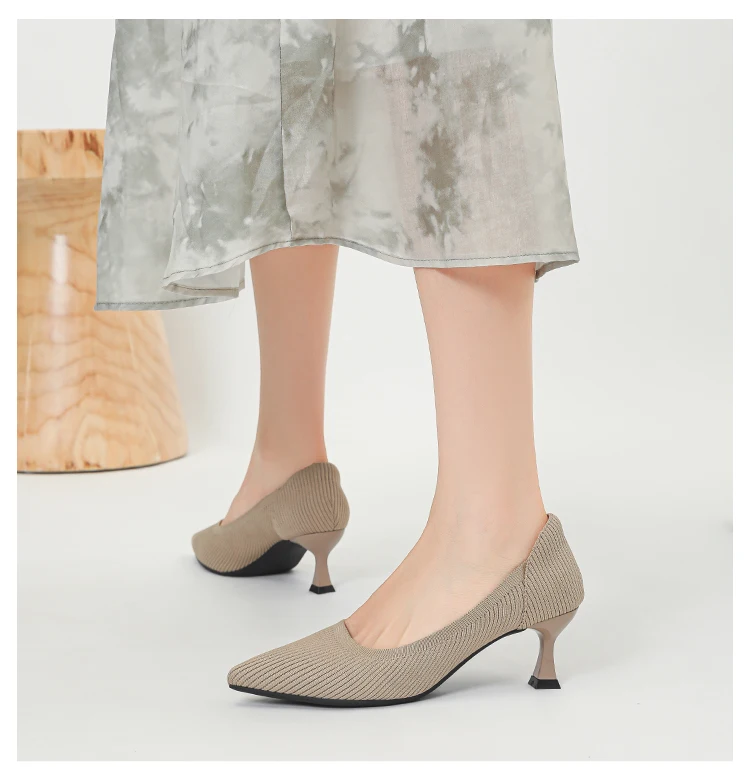 Tacones altos para mujer Patrón de moda Zapatos transpirables cómodos | Zapatos y calzado · Omeda.es - Imagen 16