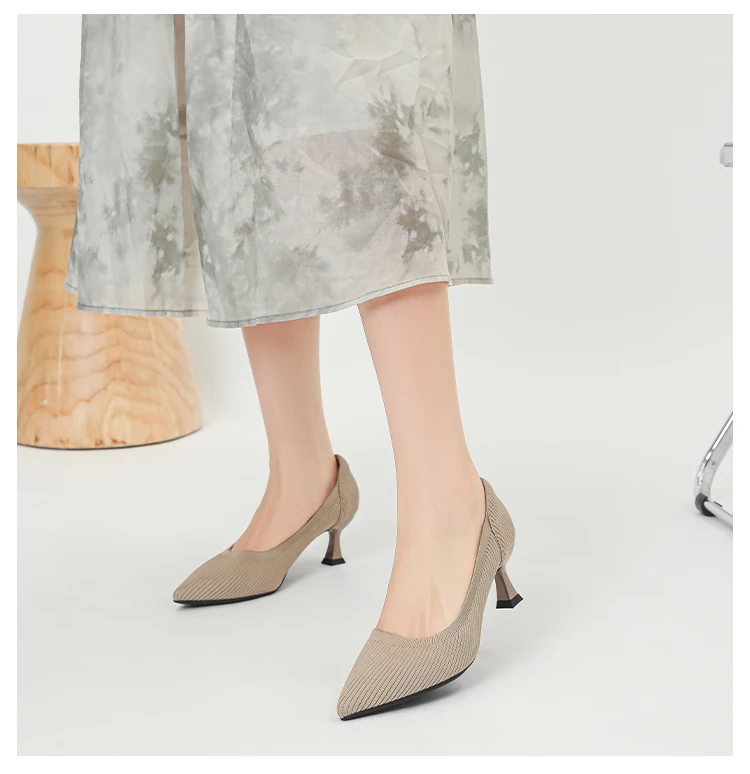 Tacones altos para mujer Patrón de moda Zapatos transpirables cómodos | Zapatos y calzado · Omeda.es - Imagen 17