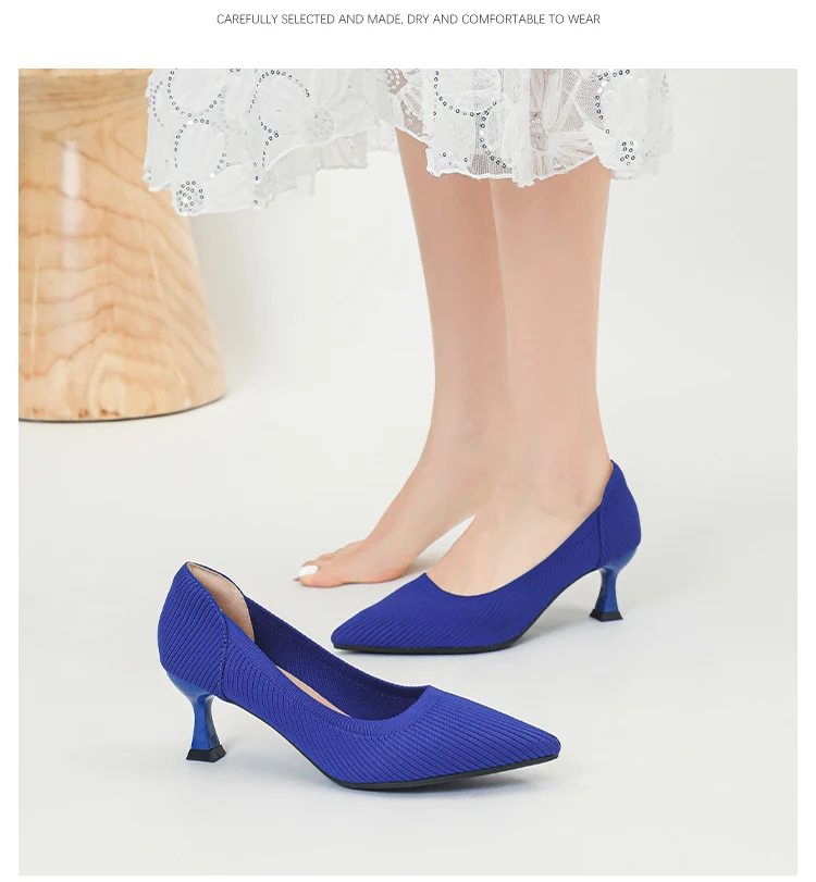 Tacones altos para mujer Patrón de moda Zapatos transpirables cómodos | Zapatos y calzado · Omeda.es - Imagen 18