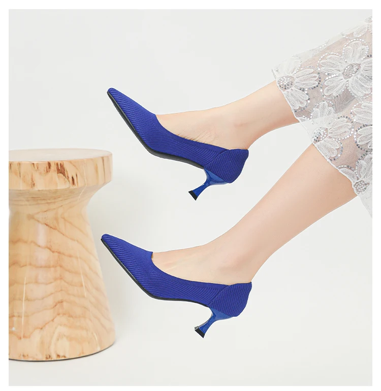 Tacones altos para mujer Patrón de moda Zapatos transpirables cómodos | Zapatos y calzado · Omeda.es - Imagen 19