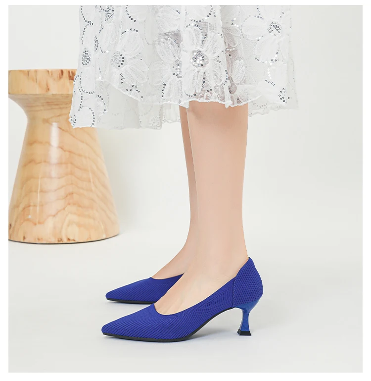 Tacones altos para mujer Patrón de moda Zapatos transpirables cómodos | Zapatos y calzado · Omeda.es - Imagen 20