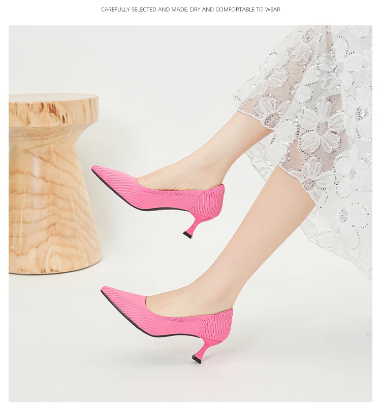 Tacones altos para mujer Patrón de moda Zapatos transpirables cómodos | Zapatos y calzado · Omeda.es - Imagen 21