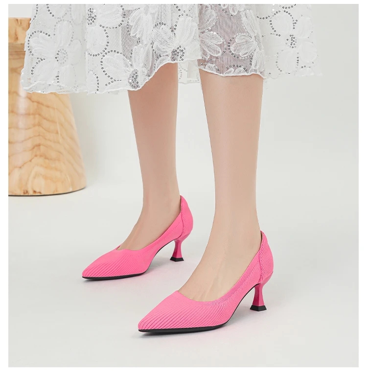 Tacones altos para mujer Patrón de moda Zapatos transpirables cómodos | Zapatos y calzado · Omeda.es - Imagen 22