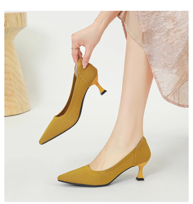 Tacones altos para mujer Patrón de moda Zapatos transpirables cómodos | Zapatos y calzado · Omeda.es - Imagen 24