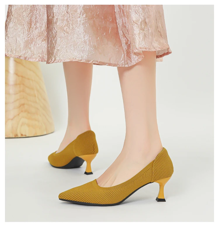 Tacones altos para mujer Patrón de moda Zapatos transpirables cómodos | Zapatos y calzado · Omeda.es - Imagen 25