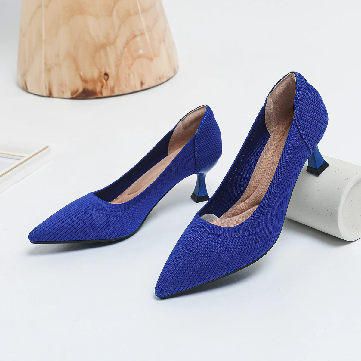 Tacones altos para mujer Patrón de moda Zapatos transpirables cómodos | Zapatos y calzado · Omeda.es - Imagen 38