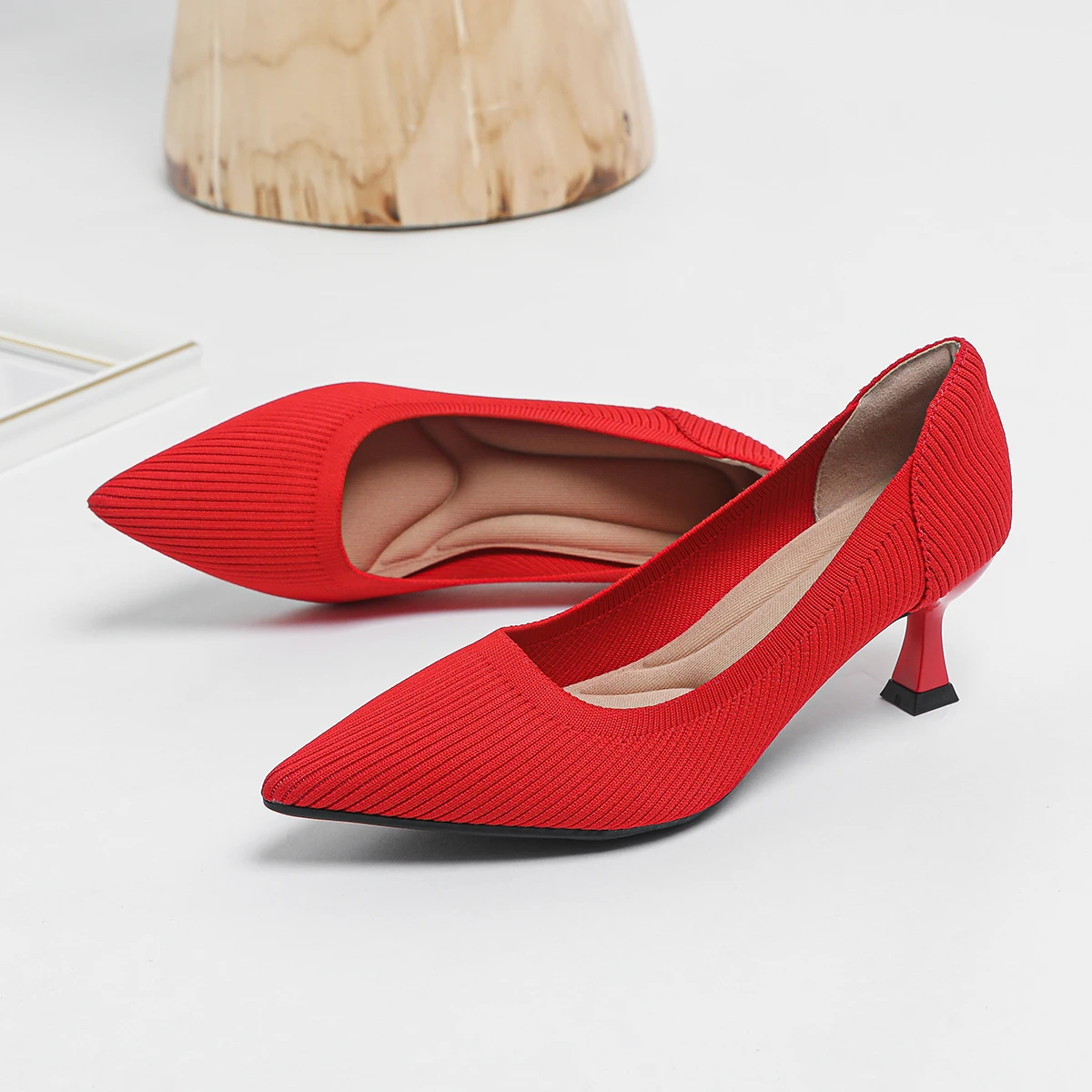 Tacones altos para mujer Patrón de moda Zapatos transpirables cómodos | Zapatos y calzado · Omeda.es - Imagen 45