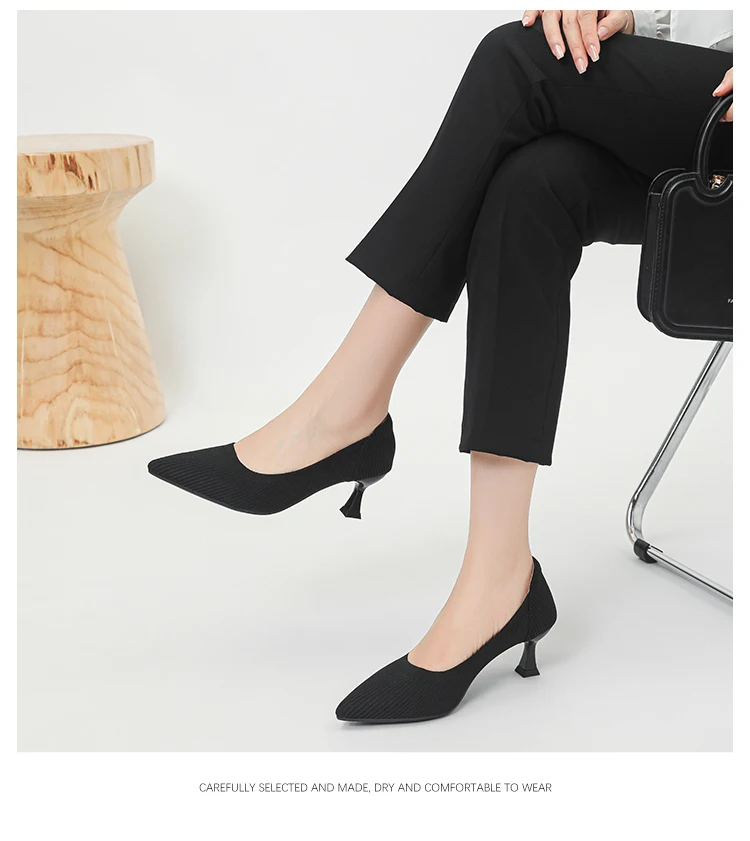 Tacones altos para mujer Patrón de moda Zapatos transpirables cómodos | Zapatos y calzado · Omeda.es - Imagen 8