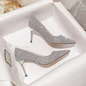 Tacones altos, zapatos de boda para mujer, tacones dorados para | Zapatos y calzado · Omeda.es