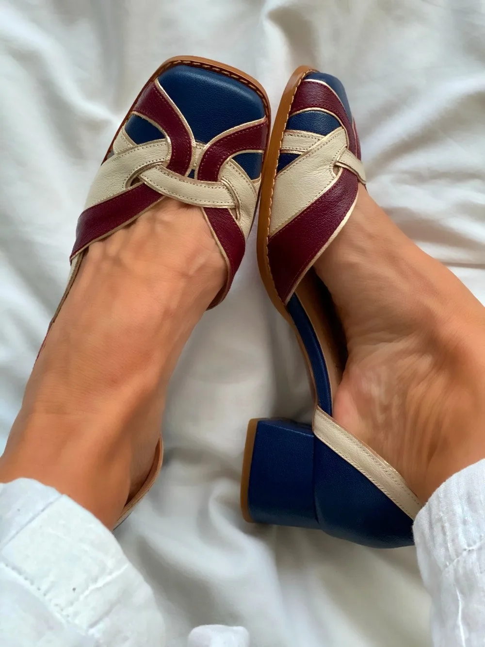 Tacones de bloque Sandalias transparentes Zapatos de mujer de moda | Zapatos y calzado · Omeda.es - Imagen 3