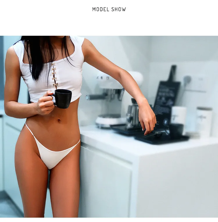 Tanga Sexy de cintura baja para mujer, ropa interior con Cinturón | Ropa de mujer · Omeda.es - Imagen 2