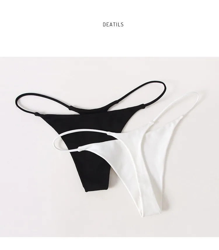 Tanga Sexy de cintura baja para mujer, ropa interior con Cinturón | Ropa de mujer · Omeda.es - Imagen 26