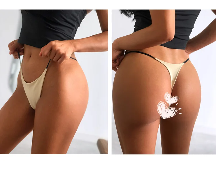 Tanga Sexy de cintura baja para mujer, ropa interior con Cinturón | Ropa de mujer · Omeda.es - Imagen 9