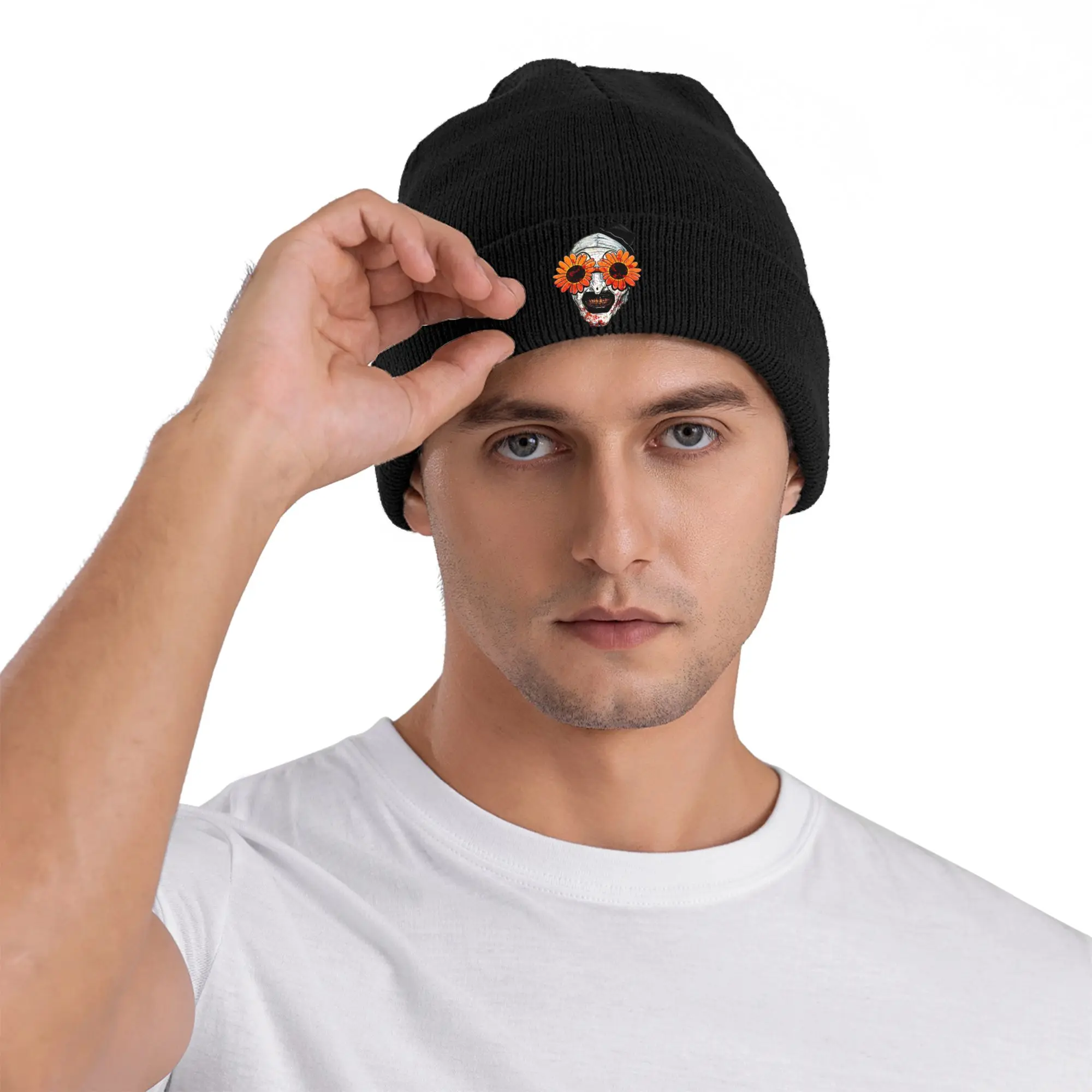 Terrifier Beanie Hats Bonnet Hats Hombres Mujeres Cool Hippie Knit | Accesorios de moda · Omeda.es - Imagen 2