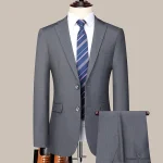 Traje (Blazer + Pantalones) Traje de moda de boda adelgazante para | Ropa de hombre · Omeda.es