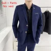 Traje de boda de alta calidad para hombre, negocios de moda, novio | Ropa de hombre · Omeda.es