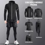 Traje para correr, ropa deportiva para hombre, ropa de secado rápido | Ropa de hombre · Omeda.es