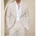 Traje de dos piezas para hombre, traje de verano de lino, fresco, | Ropa de hombre · Omeda.es