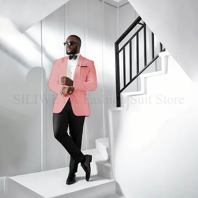 Trajes formales para hombre, chal de boda con solapa, 2 piezas, | Ropa de hombre · Omeda.es - Imagen 26