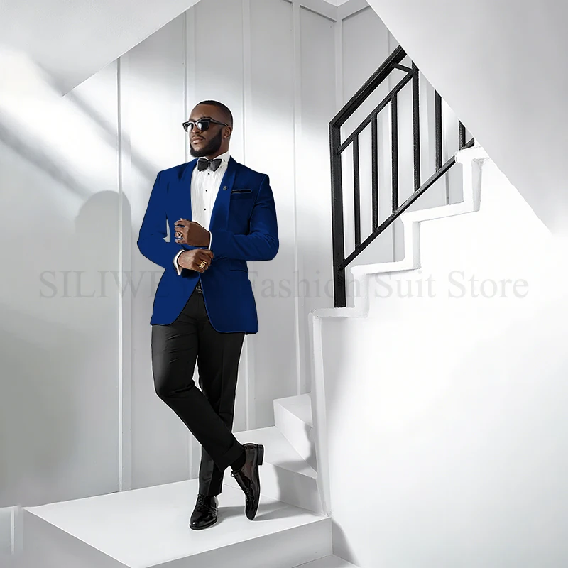 Trajes formales para hombre, chal de boda con solapa, 2 piezas, | Ropa de hombre · Omeda.es - Imagen 42