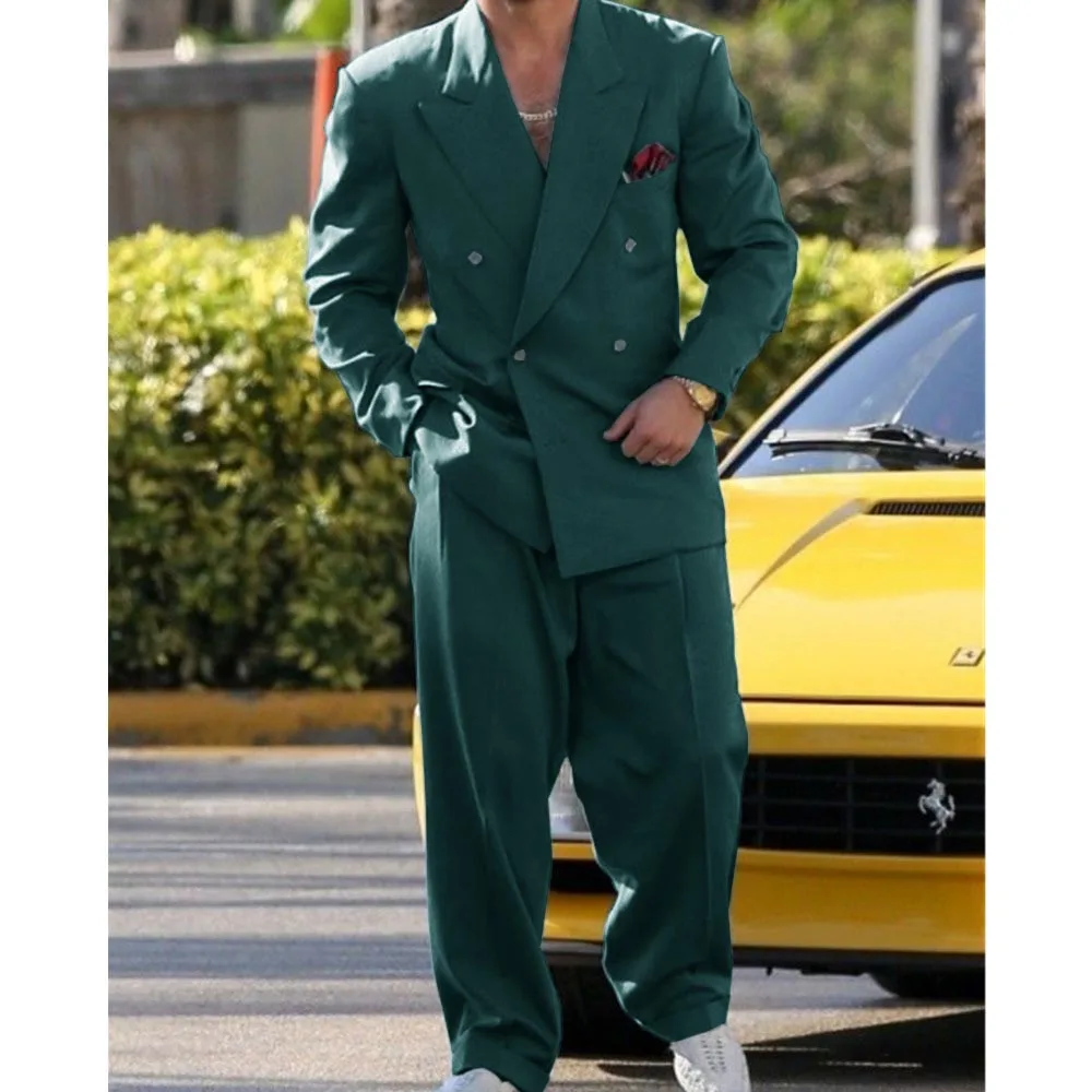 Trajes formales para hombre, conjunto de traje de boda de lujo 2023, | Ropa de hombre · Omeda.es - Imagen 10