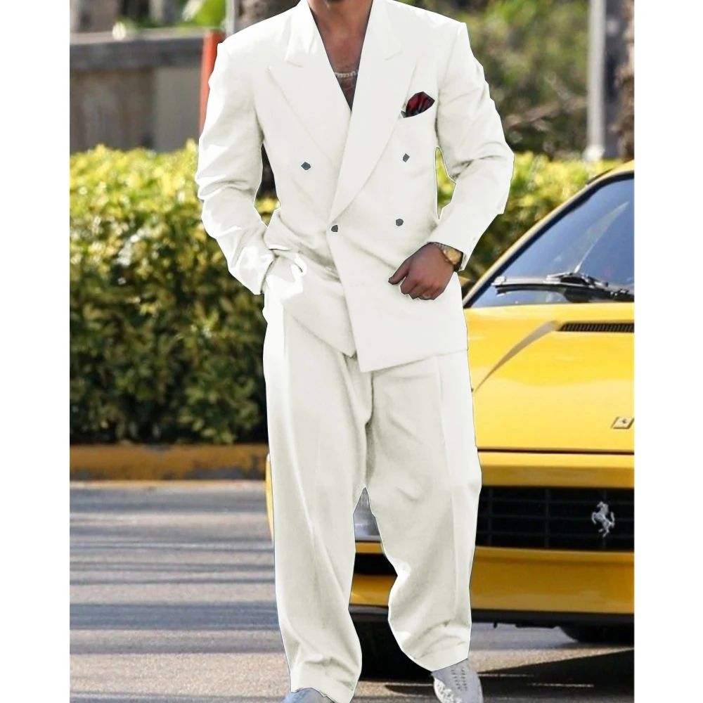 Trajes formales para hombre, conjunto de traje de boda de lujo 2023, | Ropa de hombre · Omeda.es - Imagen 12