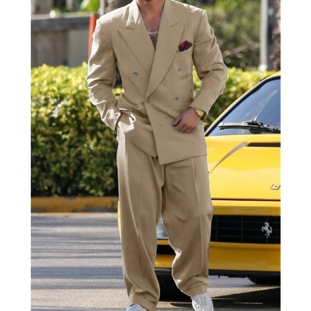 Trajes formales para hombre, conjunto de traje de boda de lujo 2023, | Ropa de hombre · Omeda.es - Imagen 22