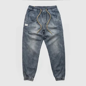 Vaqueros clásicos de mezclilla azul lavados para hombres, pantalones | Ropa de hombre · Omeda.es