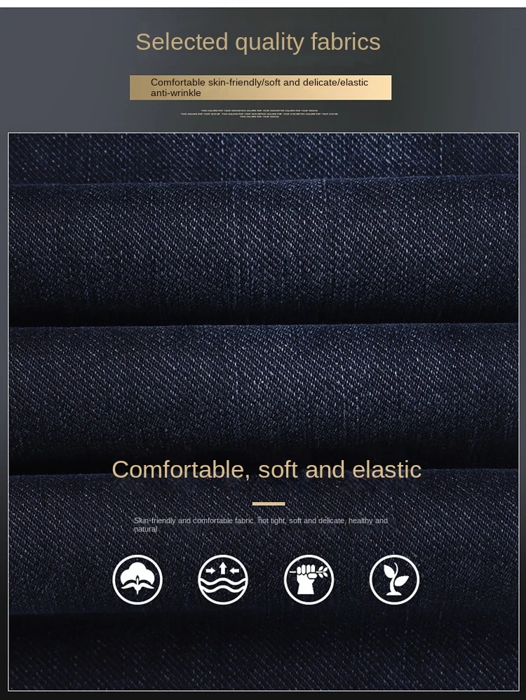 Vaqueros de pierna recta para hombre, de alta calidad, ligeros, de | Ropa de hombre · Omeda.es - Imagen 10