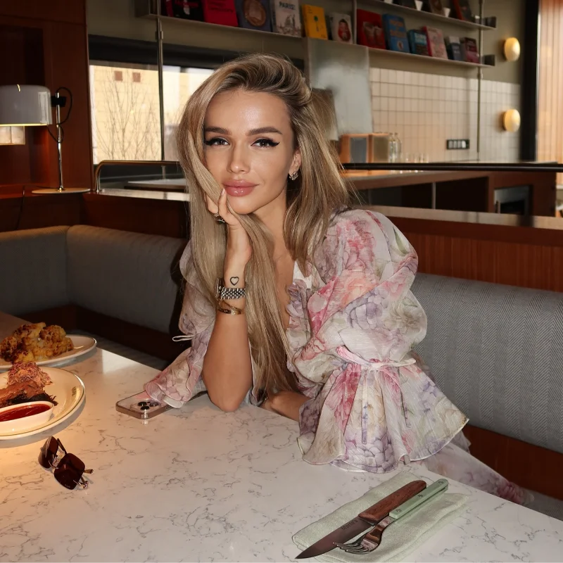 Vestido corto de gasa rosa dulce para mujer, moda con flores en 3D, | Ropa de mujer · Omeda.es - Imagen 17