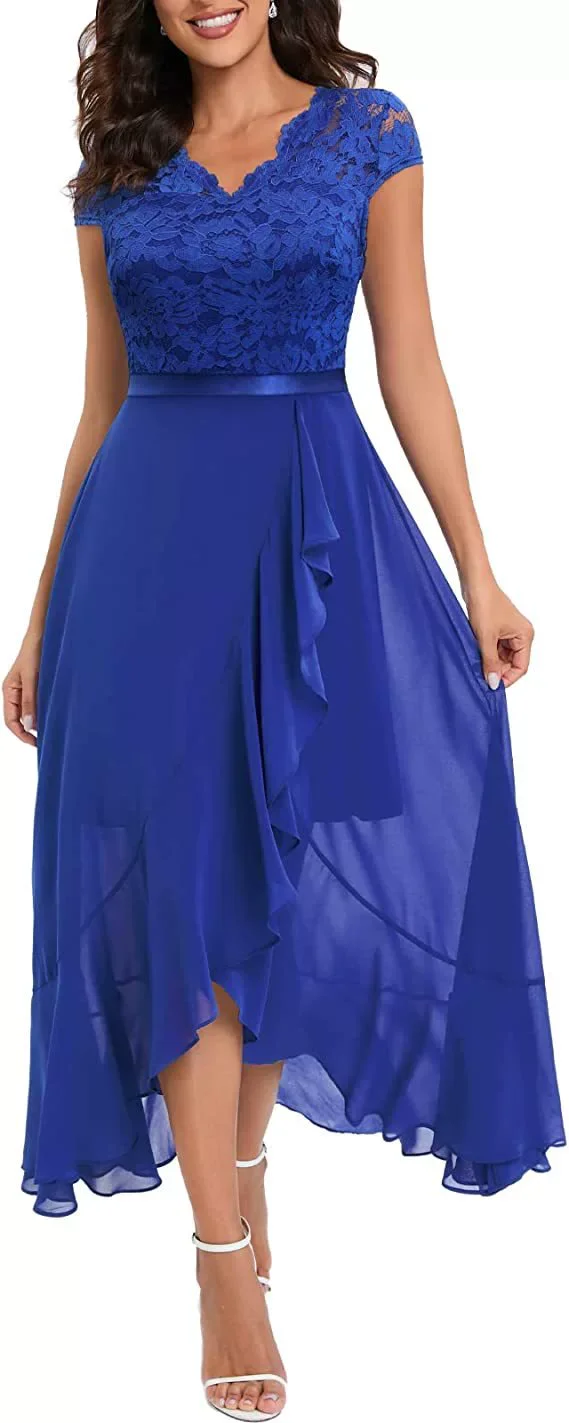 Vestido de fiesta de noche para mujer, vestidos largos de cóctel con | Ropa de mujer · Omeda.es - Imagen 15