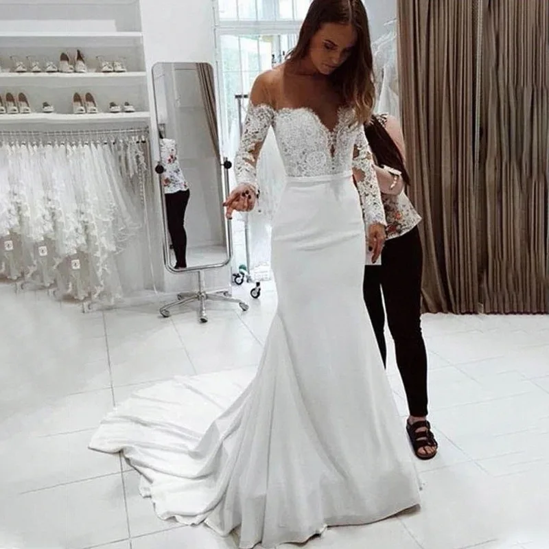 Vestido de novia francés a la moda para mujer, Vestidos de noche de | Ropa de mujer · Omeda.es - Imagen 4