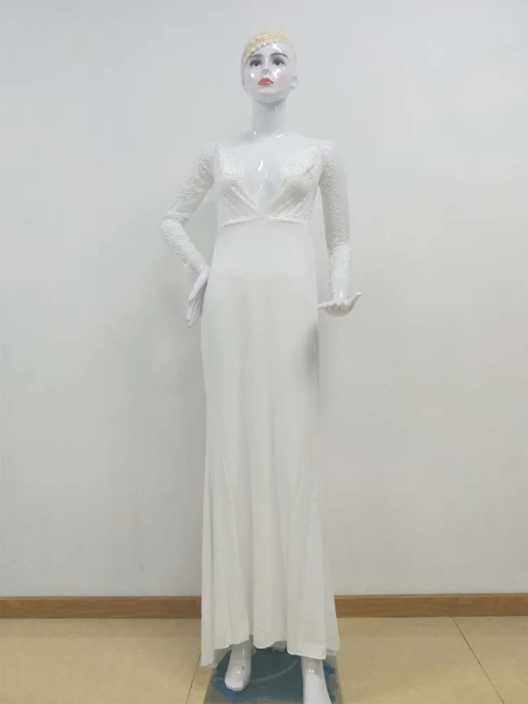 Vestido de novia francés a la moda para mujer, Vestidos de noche de | Ropa de mujer · Omeda.es - Imagen 6