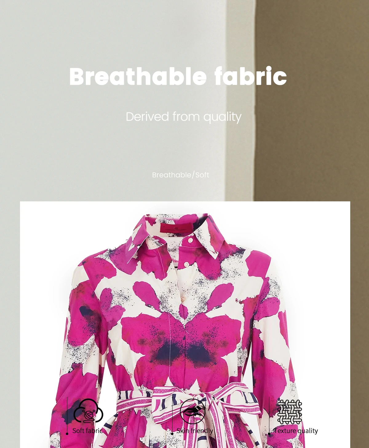 Vestidos de Fiesta Retro para mujer, camisa de manga larga, cinturón, | Ropa de mujer · Omeda.es - Imagen 4