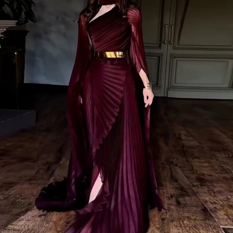 Vestidos de mujer temperamento moda 2025 otoño nueva manga de | Ropa de mujer · Omeda.es - Imagen 4