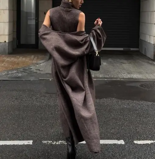 Vestidos de mujer trajes 2025 Otoño/Invierno nueva moda cuello alto | Ropa de mujer · Omeda.es - Imagen 6