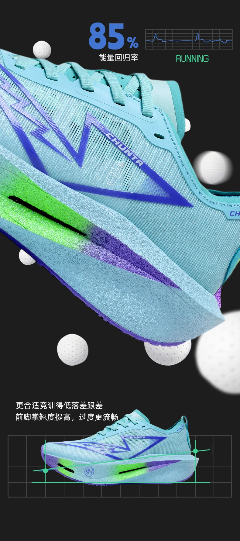 Zapatillas para correr Carbon Board Specialty Marathon para hombre, | Zapatos y calzado · Omeda.es - Imagen 13