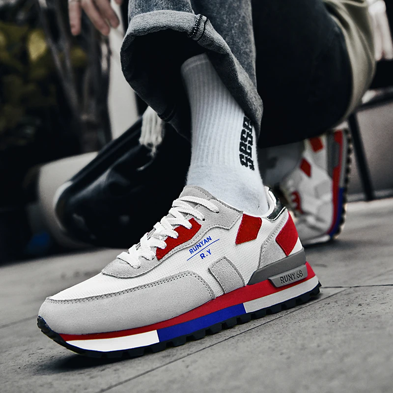 Zapatillas de correr para hombre, deportivas antideslizantes para | Zapatos y calzado · Omeda.es - Imagen 11