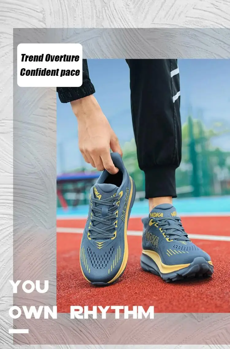 Zapatillas de correr para hombre, transpirables, ligeras, con suela | Zapatos y calzado · Omeda.es - Imagen 5