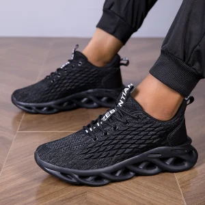 Zapatillas de correr para hombre, zapatillas ligeras de malla | Zapatos y calzado · Omeda.es