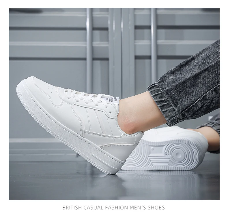 Zapatillas de deporte informales blancas para hombre, zapatos | Zapatos y calzado · Omeda.es - Imagen 17