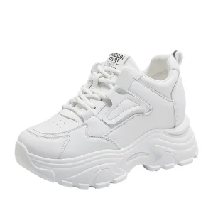 Zapatillas de deporte para mujer, zapatos de plataforma blancos, | Zapatos y calzado · Omeda.es