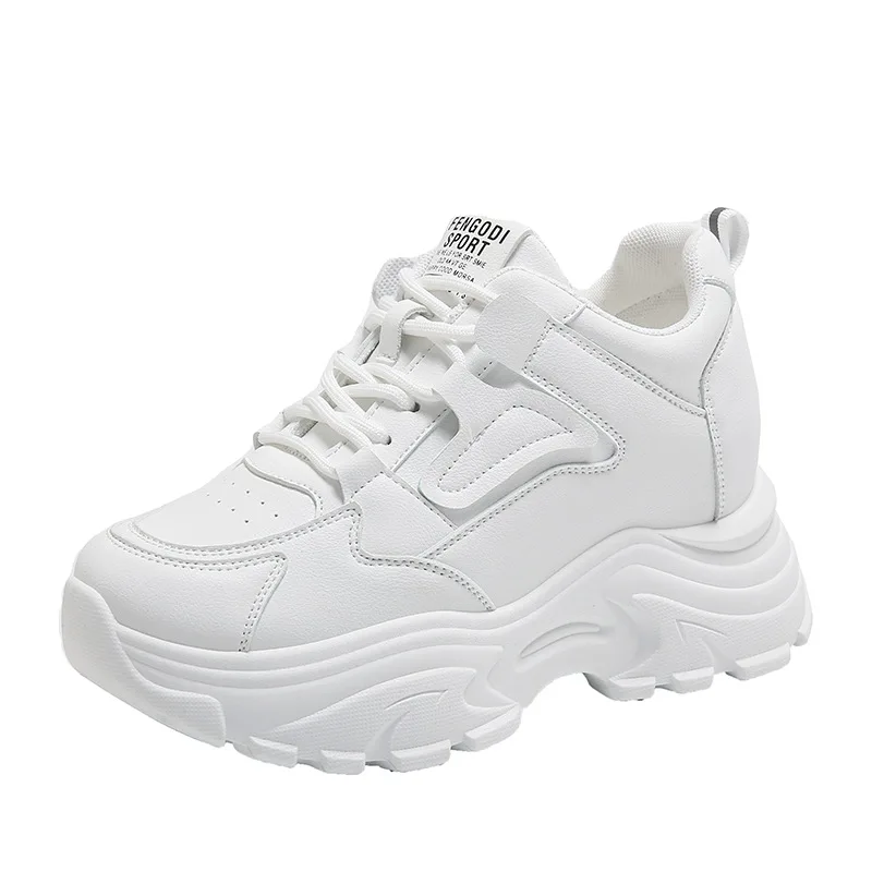 Zapatillas de deporte para mujer, zapatos de plataforma blancos, | Zapatos y calzado · Omeda.es